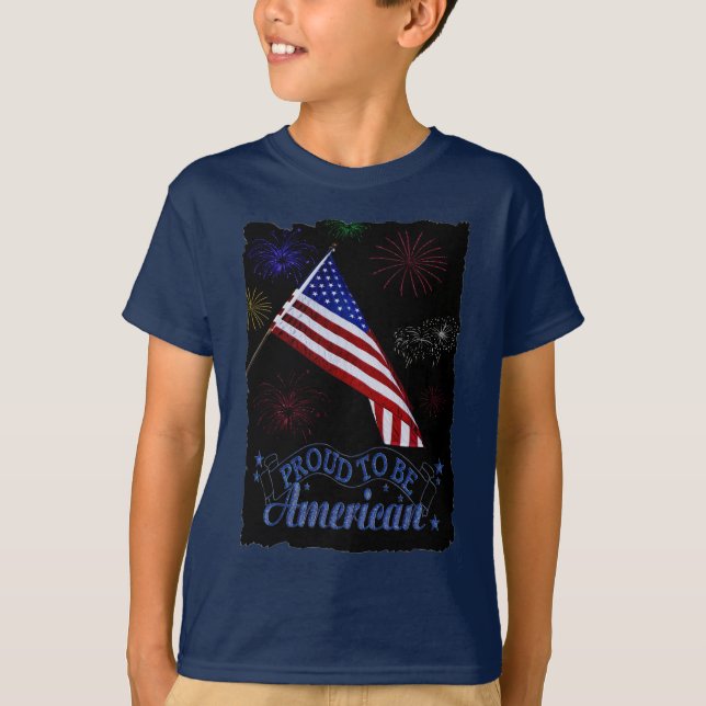 proud to be American T-Shirt (Front)