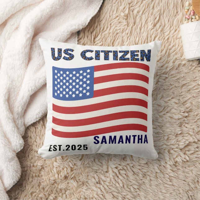 Proud to Be an American – Citizenship Day Cushion (Blanket)