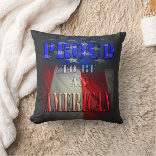 Proud to be an American Cushion