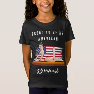 Proud To Be An American Gymnast T-Shirt