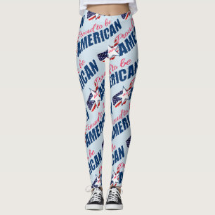Proud to be an American Leggings