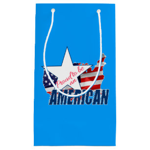 Proud to be an American Small Gift Bag