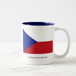 Proud to be an American Two-Tone Coffee Mug
