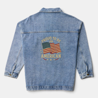 Proud to Be an American – Women’s Vintage Denim Ja Jacket