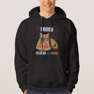 Proud To Be An Americat 4th of July Patriotic Amer Hoodie