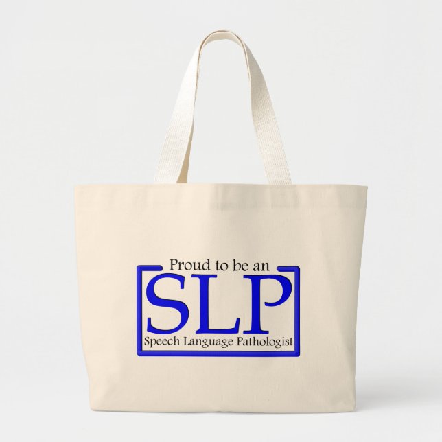 Proud to be an SLP Large Tote Bag (Front)