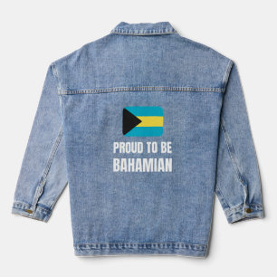 Proud to be Bahamian Denim Jacket