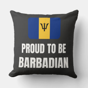Proud to be Barbadian Cushion