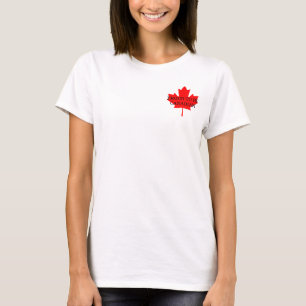 Proud to be Canadian, Canadian Maple Leaf jacket T-Shirt