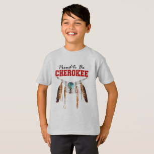 Proud to be Cherokee Toddler Boys Clothes T-Shirt