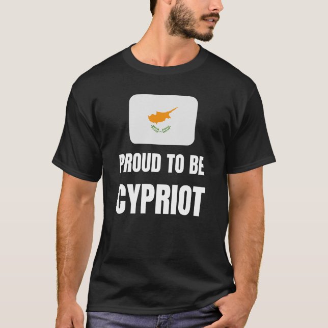 Proud to be Cypriot T-Shirt (Front)