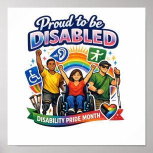 Proud to Be Disabled Poster