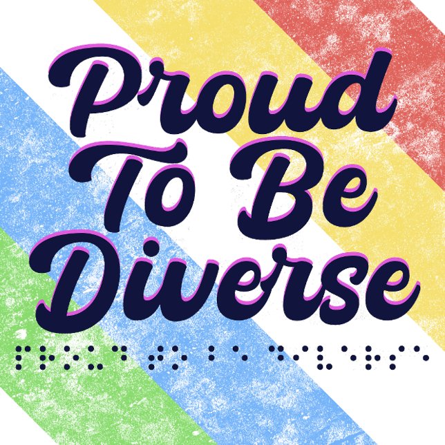 Proud To Be Diverse - Disability Pride T-Shirt (Creator Uploaded)