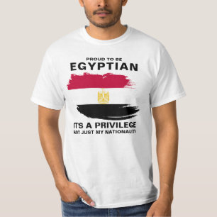 Proud To Be Egyptian, It's A Privilege T-Shirt