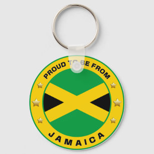 Proud To Be From Jamaica Key Ring