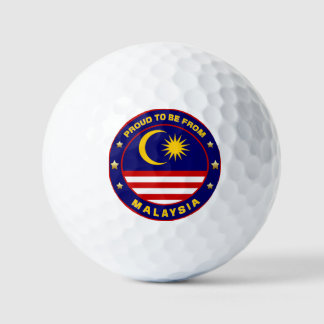 Proud To Be From Malaysia Golf Balls