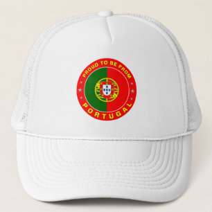 Proud To Be From Portugal Trucker Hat