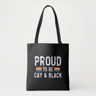 Proud To Be Gay And Black Pride Month 2025 Tote Bag