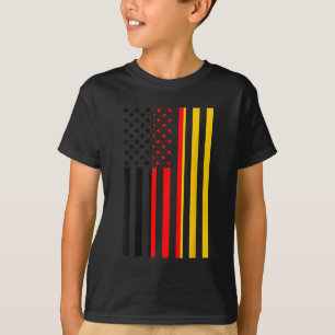 Proud To Be German American Boy Girl Sister German T-Shirt