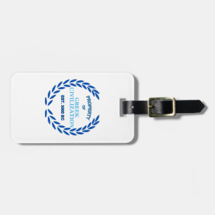 Proud to be Greek -Property of Greek Civilisation Luggage Tag