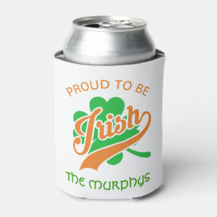 Proud To Be Irish Can Cooler