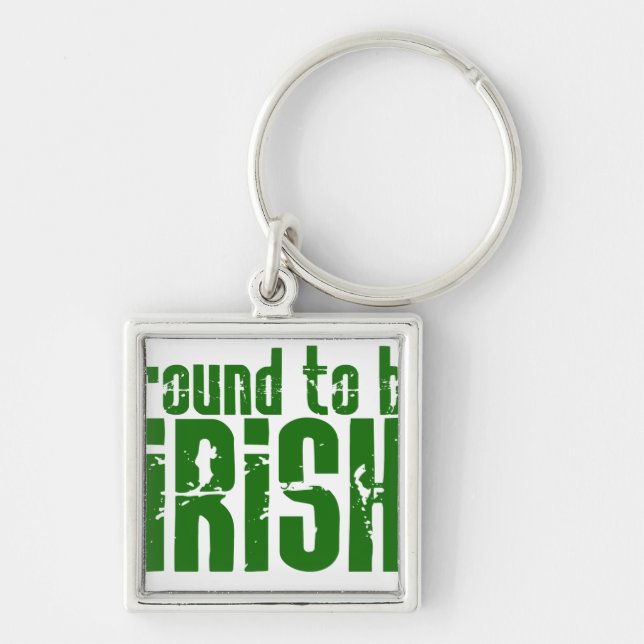 Proud to be Irish Key Ring (Front)