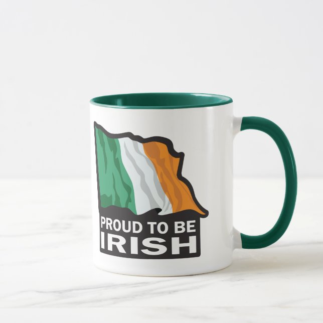 Proud To Be Irish Mug (Right)