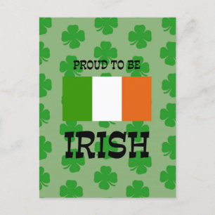 Proud to be Irish Postcard