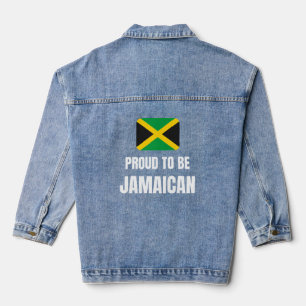 Proud to be Jamaican Denim Jacket