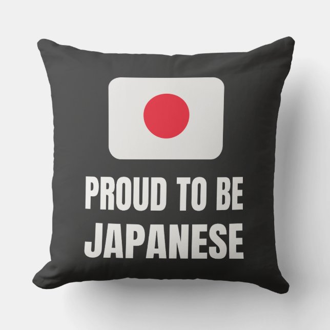 Proud to be Japanese Cushion (Front)