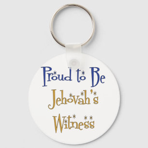 Proud to be Jehovah's Witness Key Ring