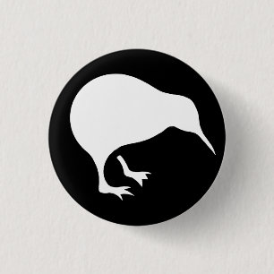 PROUD TO BE KIWI Small, 3.2 cm (1.25") Round Badge