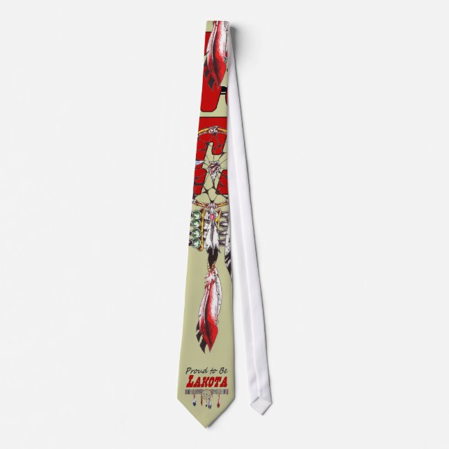 Proud To Be Lakota Tie (Front)