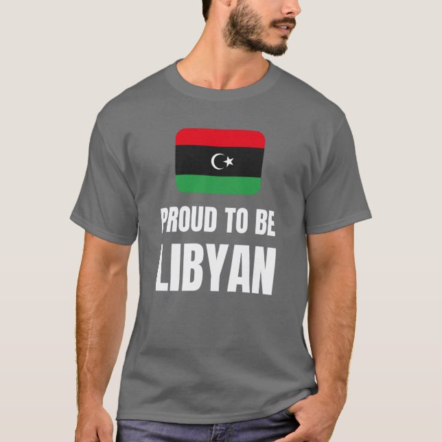 Proud to be Libyan T-Shirt (Front)