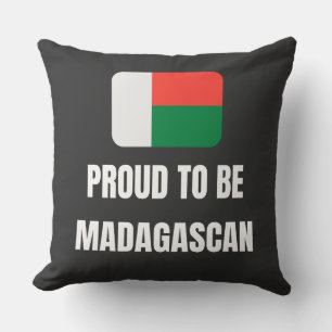 Proud to be Madagascan Cushion