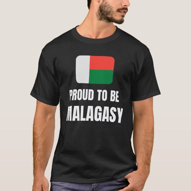 Proud to be Malagasy T-Shirt (Front)