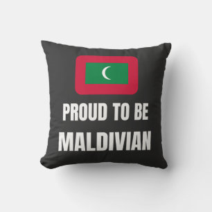 Proud to be Maldivian Cushion