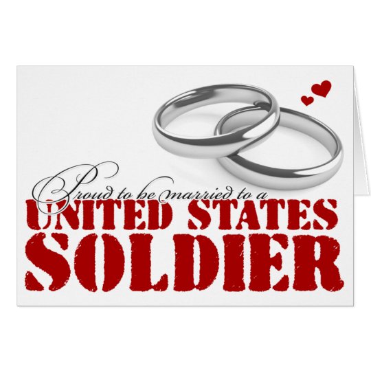 Proud to be married card