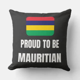 Proud to be Mauritian Cushion