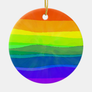 Proud To Be Me - LGBTQIA Pride Ceramic Tree Decoration