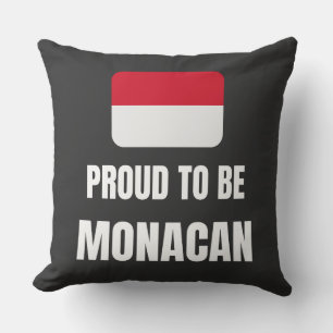 Proud to be Monacan Cushion