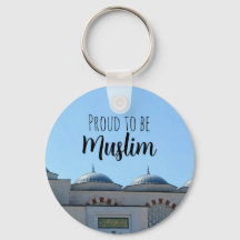 Proud to be Muslim Keychain