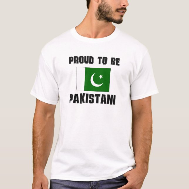 Proud To Be PAKISTANI T-Shirt (Front)