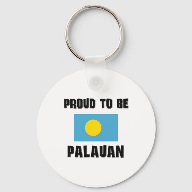 Proud To Be PALAUAN Key Ring (Front)