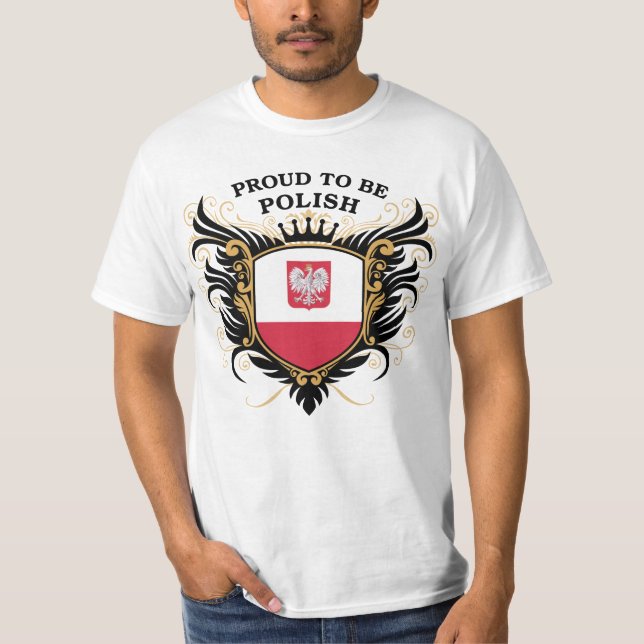 Proud to be Polish T-Shirt (Front)