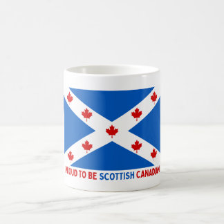 PROUD TO BE SCOTTISH CANADIAN! COFFEE MUG