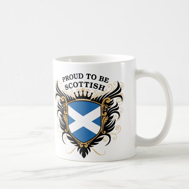 Proud to be Scottish Coffee Mug (Right)