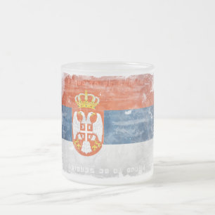 Proud to be serbian mug