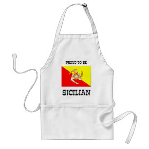 Proud to be Sicilian Standard Apron