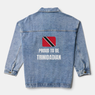 Proud to be Trinidadian Denim Jacket
